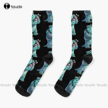 Чорапи Sully And Boo Мъжки Спортни Чорапи Коледен Подарък За Поръчка На Унисекс Възрастни Юношески Младежки Дамски Чорапи Мъжки 360 ° Цифрови Разпечатки