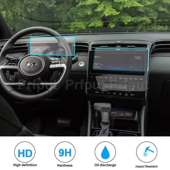 Автомобилната Навигация Закалено Стъкло LCD Екран Защитно Фолио, Стикер Гвардия За Арматурното Табло Hyundai Santa Cruz 2022