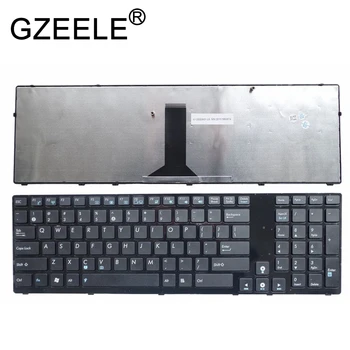GZEELE Нов за ASUS K93 K93S K93SM K93SV K95 K95V K95VB K95VJ K95VM американска оформление черен цвят на клавиатура на лаптоп замени рамка