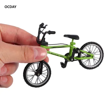 Мини Размер лешояд колоездене, Играчки Със Спирачна Въже OCDAY Моделиране Сплав Пръст bmx Велосипеди и Детски Подарък-Нова Разпродажба