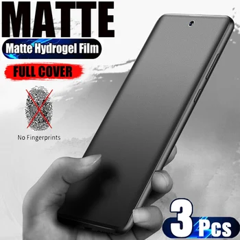 3 бр. Matte Гидрогелевая Филм XA1 Plus на цял екран Защитно фолио За SONY Xperia 1 5 10 III IV XA2 Ultra XZ Premium XZ1 XZ2 Compact XZ3