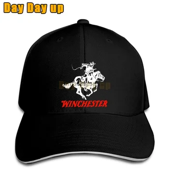 Бейзболна Шапка New Winchester Pistols С Логото на Огнестрелни Оръжия Мъжка Сива бейзболна шапка С Козирка