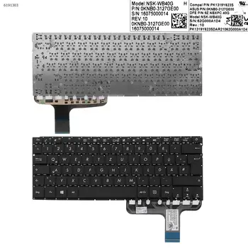 Немски QWERTZ Нова работа на смени Клавиатура за Лаптоп ASUS UX305C UX305CA UX305F UX305FA Черно, БЕЗ Рамка