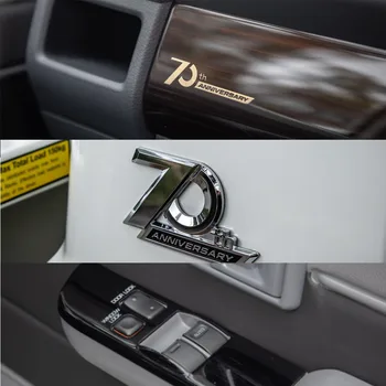 LHD RHD 70th Юбилейна Дървени вътрешни Дръжки на Ключа Накладки За Toyota Land Cruiser 70 75 76 Аксесоари 2022 Нов Дизайн
