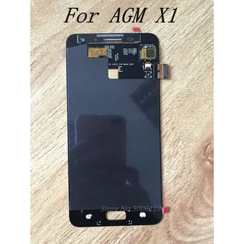 Нови Оригинални За AGM X1 Мобилен Телефон IPS 5,5 инча LCD Дисплей + Тъч Екран на Таблета Събрание Подмяна на Стъкло