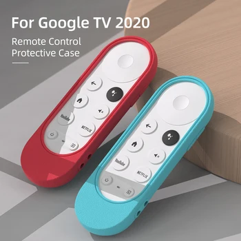Силиконов калъф SIKAI за Chromecast за Google TV 2020 Voice Remote устойчив на удари Защитен Калъф за Google Remote Chromecast
