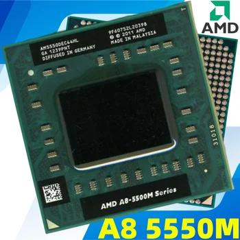  процесор за лаптоп A8-5550M 2,1 Ghz / 4mb / 4 ядра / процесор с жак FS1 (FS1r2)