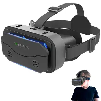 Виртуална Реалност 3D Очила Скоростна Детска Слушалки Каска С Две Фокусными Разстояния Vr Очила Картон За Смартфони 4,5-7,0 Инча