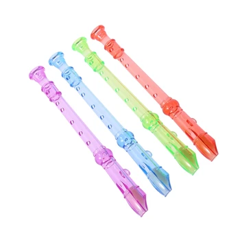 1 Пластмасова Музикален инструмент Записващо устройство Флейта 6 Дупки Цветни Детски Играчки Подарък