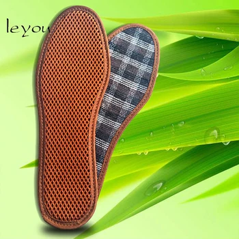 Leyou Дезодорант с бамбуковым дървени Въглища За Обувки, Дишаща Антибактериална Абсорбиращи Потта Стелка, Заглушителен Мини Стелки за Обувки