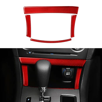 За Dodge Charger 2021-2011 Аксесоари За интериора, изработени От Въглеродни Влакна Автомобили Смяна на Скоростната Кутия на Предните Накладки За Съхранение на Стикер Стикер