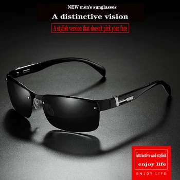 2020 нови мъжки слънчеви очила метална без рамки слънчеви очила, мъжки и женски-популярните точки
