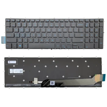 Подмяна на лаптоп Клавиатура с подсветка на английски и американски език за Dell G3 15 3590 3579 3779 G5 15 5590 G7 15 7588 17 7790 G7 15 7590