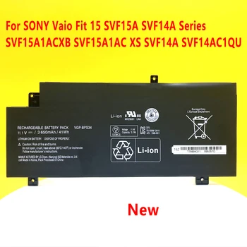НОВА батерия VGP-BPS34 За SONY Vaio Fit 15 SVF15A SVF14A Серия SVF15A1ACXB SVF15A1AC XS SVF14A SVF14AC1QU