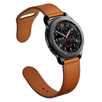 22 мм и Каишка за Samsung Galaxy Watch 3 active 2 каишка Gear S3 frontier 46 мм кожена каишка гривна каишка за часовник Huawei watch gt 2/2e