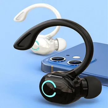 Безжични Bluetooth Слушалки, Мини Спортни със Защита От Загуба на Музикален Разговор Скрити Тапи За Уши Bluetooth Слушалки с Микрофон
