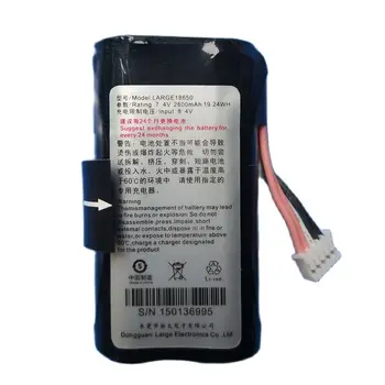 Нова батерия и зарядно устройство за NEW8210 POS 8210 Литиево-Йонна Батерия 18650 Акумулаторна Батерия Подмяна на 7,4 В 2600 mah