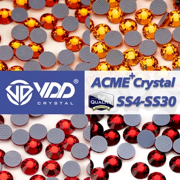 VDD Siam/Нар/Зюмбюл/Слънце AAAAA Високо Качество Стъклени Кристали Crystal Flatback Гореща Определяне на Блестящи Кристали 3D Камъни за Декорация