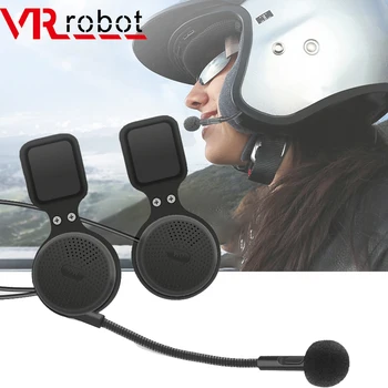 VR робот Мотор Bluetooth Слушалки Безжични Стерео Мото Каска за Слушалки, Музикален Плейър и Слушалки 