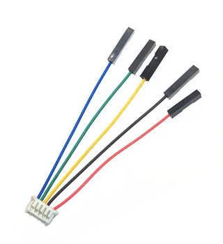 20 СМ 28AWG jst1.25 от 1,25 мм до 1pin кабел dupont серия 1,25 със стъпка 1,25 мм теглене на кабели