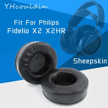 Амбушюры За слушалки Philips Fidelio X2 X2HR От овча кожа Аксесоари за Преносими Амбушюры Материал От Мента Кожа