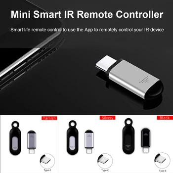 Интерфейс Micro USB Type C Smart App Control Дистанционно Управление, мобилен телефон IR Устройства Безжично Инфрачервено Дистанционно Управление Адаптер