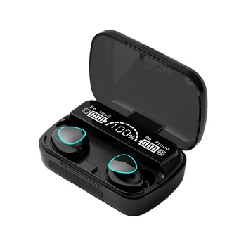 TWS Bluetooth 5,1 Слушалки 3500 mah зарядно устройство ще захранване на Скоростната Безжични Слушалки 9D Стерео Спортни Водоустойчиви Слушалки Слушалки С Микрофон