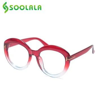 SOOLALA 2021 Хит на Цвят, Кръгли Очила За Четене За Жени Дами Дальнозоркие Дальнозоркие Увеличителни Очила + 0,5 0,75 до 4,0