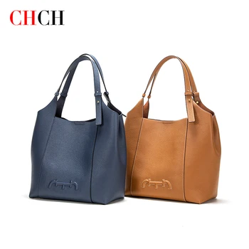 CHCH 2022 Нова дамска чанта-кофа за почивка, портмонето напитки, чанта-месинджър през рамо, кожена дамска бизнес чанта