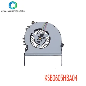 Вентилатор за охлаждане на процесора на лаптопа KSB0605HBA04 DC5V 0.40 A 4Pin за Asus B451JA-XH52 B451 B451JA