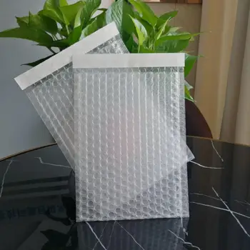 Прозрачен Балон Експрес-Чанти Полиетиленово Опаковка Плик Бял Балон За Опаковане На Пакети Само Уплътняващи Подарък Пощенски Плик Чанта