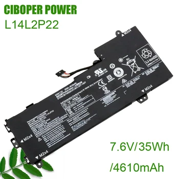 CP Нова Оригинална Батерия за лаптоп L14L2P22 7,6 В/35 Wh/4610 ма За U30 U30-70 E31-70 U31-70 IFI L14S2P22 L14M2P24