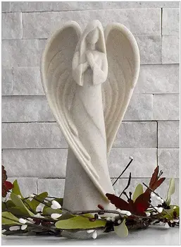 Статуята на Ангела на Съчувствие Подарък Паметник, Алтернатива на Погребален Цветове, Утеха на Скръб, Загуба на Любим човек, Изразяване на Съболезнования Подарък