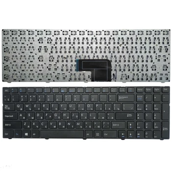 Новата руска клавиатура за лаптоп DNS Pegatron C15 C15A C15E PG-C15M C17A DEXP V150062AS4 0KN0-CN4RU12 MP-13A83SU-5283 BG Черен
