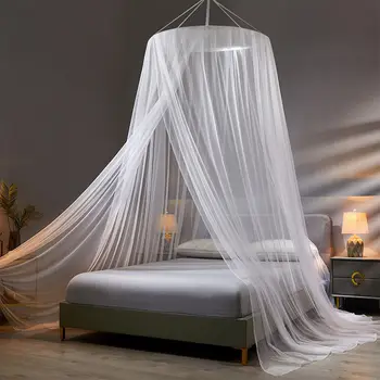 Легло с Балдахин на Леглото mosquito net Летен Къмпинг Репелент Палатка Завеса от Насекоми Сгъваема Окото Дневна Спалня