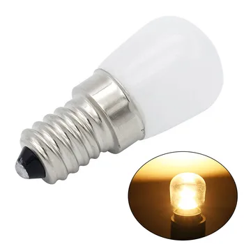 Чисто Нова Led Лампа на Млечно-Бялата Стъклена Капачка T26 Лампа за Хладилника LED Джудже Малък Винт E14 Дневен Бял Също е Подходящ За Солните Лампи