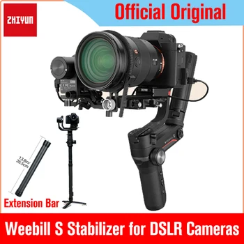 Zhiyun Weebill S 3-Аксиален Ръчно Кардан Стабилизатор за Sony, Canon, Nikon, Fujifilm и Panasonic Беззеркальных/огледално-рефлексни фотоапарати A7 III 5D4 6D