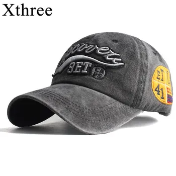 Xthree Нова бейзболна шапка за мъже и жени, бейзболна шапка, бейзболна шапка, отломки шапка gorras ал hombre, бейзболна шапка с бродерия, ежедневни шапка-шапка