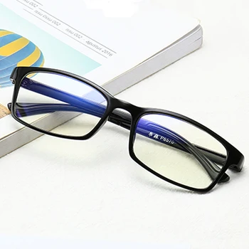 Модни рамки за очила с анти-синя светлина, ультралегкие меки крака, мъжки и женски ретро игри очила с филтър, рамки за очила със синя светлина