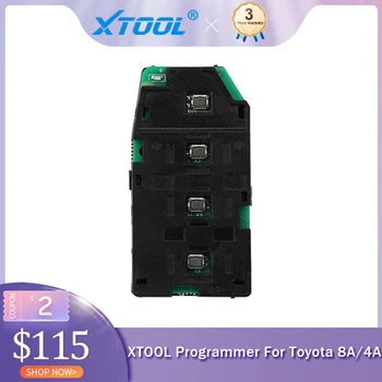 Програмист ключ XTOOL Инструмент За Кодиране на ключове Toyota 8A/4A Без черупка
