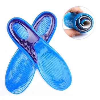 Силиконови Гел Стелки на Мъжки Дамски ортопедични Стелки Масажни Вложки За Обувки Амортизирующий Изтривалка За Обувки