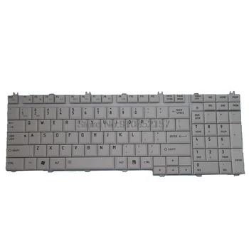 Американска клавиатура за лаптоп Toshiba за Satellite P300 P305 L500 L350 L355 X300 9J.N9282.M01 NSK-TBM01 PK130170400 Английски не е съвсем бял