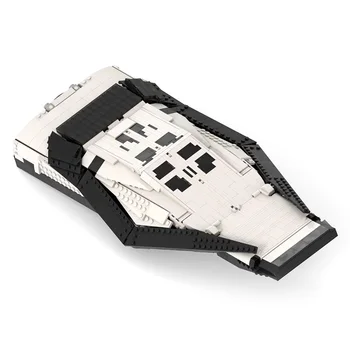 MOC-37999 Interstellarss-Рейнджърс Космически Кораб Ракета Модел Градивен елемент Играчка за Момче, Подарък За колекция от филми Интерстеллар