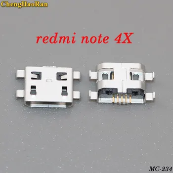ChengHaoRan 10-100 бр Зарядно Устройство Micro USB Порт За Зареждане на Зарядно устройство Конектор За xiaomi Redmi Note 4 X Redmi Note4X