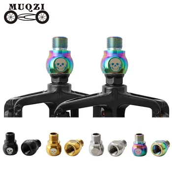 MUQZI 1 чифт Разширители на въртене на Педалите на Велосипеда Удължител Винт с 20 мм Педала Преходни Болтове От Неръждаема Стомана МТБ Пътен под Наем