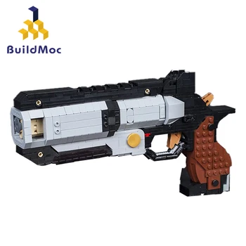 Buildmoc Военен Пистолет Стрелба Apex-Легенди и Titanfalls 2 Крилото Револвер Оръжие Модел градивните елементи на Играчки За Деца