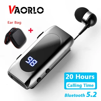 Нови Слушалки k55 опция Bluetooth 5,2 Безжични Слушалки Със Скоба За Ухото Напомняне За Вибрации При Входящо Повикване Бизнес Слушалки Heaset Hands-free