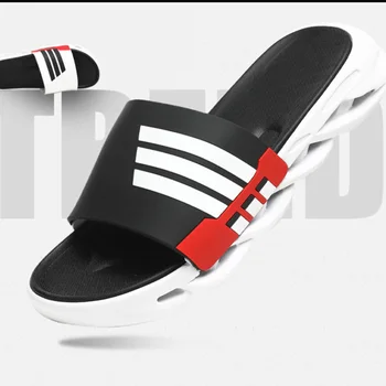 2022 Мъжки обувки Мъжки Чехли Плюс Размера на Спортен Бик Елитната Марка Обувки Летни Мъжки Чехли с Памучен Мъжки Дизайнерски Сандали