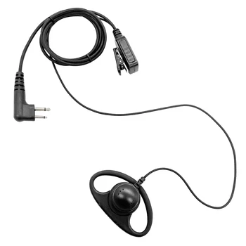 Слушалки тип D за слушалки слушалки за радиостанции за Motorola CP010, CP140, GP68, EP450, DEP450, CT150, 250 двустранните радиостанции