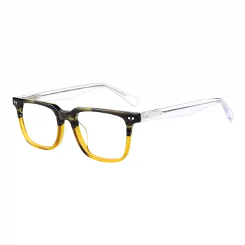 Реколта Квадратни Рамки За Очила, Ацетатные очила за четене, Оптични очила за Жени и Мъже, Рамки за Очила за четене при Късогледство, OV5419